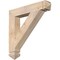 Ekena Millwork Traditional Arts & Crafts Smooth Bracket, Douglas Fir, 3 1/2"W x 22"D x 22"H BKT04X22X22TRA03SDF - alternate 1